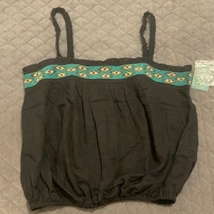 NWT Lucky Brand Spaghetti Strap Tank Top